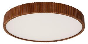 Lampa Sufitowa Lindby, Velua, ściemnialny, drewniany, salon, drewno, nowoczesny