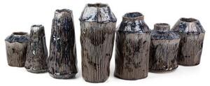 Wazon EUROFIRANY Alda 16 x 21 cm Granatowy