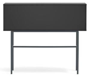 Czarno-antracytowa konsola 35x110 cm Nube – Teulat