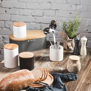 Pojemnik ceramiczny AMBITION Tuvo 0.67 L Czarny