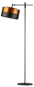 Lampa stojąca podłogowa przegubowa regulowana z abażurem walec 30cm SALIX