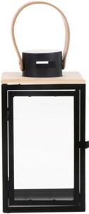 Lampion MY HOME Dark Leather 66582 Czarno-ecru