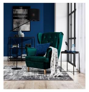 Fotel uszak AROS VELVET zielony
