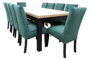 Stół Mk7 + 10 krzeseł Elva