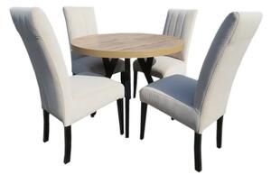 Stół Mk3 + 4 krzesła Simi