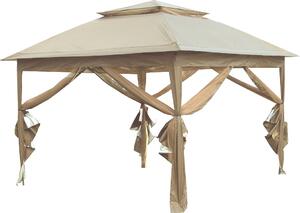 Pawilon ogrodowy Marimex z moskitier (3 x 3 x 2,9 m) – beowy