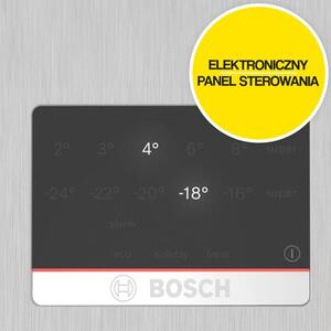 Lodówka BOSCH KGN397LDF No frost 203cm Srebrna
