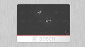 Lodówka BOSCH KGN397LDF No frost 203cm Srebrna