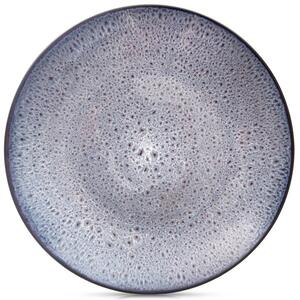 Talerz obiadowy płytki ceramiczny fioletowy GLAZE 27 cm