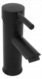 Bateria umywalkowa Estiva MIZA 17 Black czarna z perlatorem niska 17 cm 1 szt