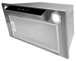 Okap AFRELLI Prima Evo 60 Inox/czarne szkÅo 635m3/h 64dB klasa B Timer