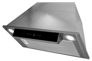 Okap AFRELLI Prima Evo 60 Inox/czarne szkÅo 635m3/h 64dB klasa B Timer