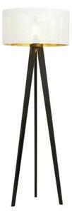 Lampa stojąca podłogowa Emibig 1xE27 60W ASTON LP1 WHITE/GOLD 1147/LP1