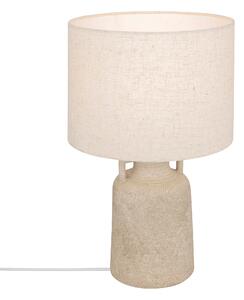 Lampa stołowa z kamionkową podstawą GIBUS, Ø 28 x 45,5 cm