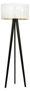 Lampa stojąca podłogowa Emibig 1xE27 60W ASTON LP1 WHITE/GOLD 1147/LP1