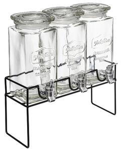 Dystrybutor do napojów MODERN na stojaku, 3 x 1,5 L