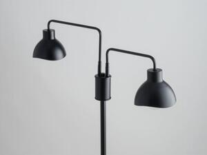 Lampa podłogowa nowoczesna dekoracyjna czarna podwójna 2xE27 15W Holi Sigma Lighting
