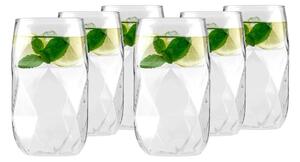 Szklanki zestaw ze szkła borokrzemowego 6 szt. 400 ml Geo – Vialli Design