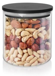 Pojemnik na produkty sypkie szklany z pokrywką i uszczelką 450 ml