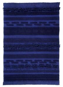 Miękki w dotyku chabrowy dywan AIR Alaska Blue 140x200 cm