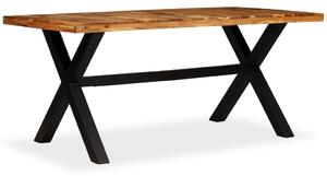 Stół do jadalni z drewna akacjowego i mango, 180x90x76 cm