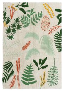 Ręcznie tkany dywan w roślinne wzory BOTANIC L