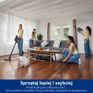 Odkurzacz mopujący TINECO Switch S7 Stretch Premium aktywne mycie, separacja wody