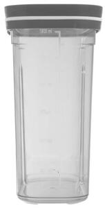 Pojemnik na produkty sypkie z dozownikiem szary GREY 1,8 l