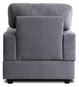 Fotel Wypoczynkowy Kanapa Sofa Do Salonu Sypialni Tapicerowany NEO Szary