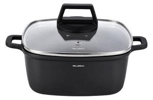 ASTOREO Garnek ALU Chef 4,6 l - antracytowy - Rozmiar 28 x 28 cm