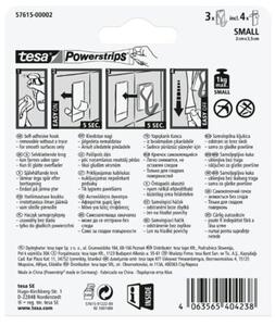 Haczyk TESA Powerstrips 57615-00002-00 (3 szt.)