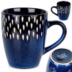 Kubek ceramiczny granatowy 350 ML