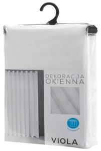 Firana gotowa EUROFIRANY Viola 400 x 250 cm BiaÅy