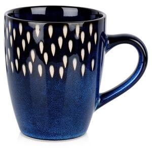 Kubek ceramiczny granatowy 350 ML