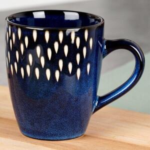 Kubek ceramiczny granatowy 350 ML