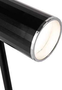 Tafellamp zwart incl. LED 3-staps dimbaar oplaadbaar - Telescoop Oswietlenie wewnetrzne