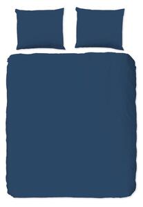 Niebieska pościel dwuosobowa z bawełny renforcé 200x220 cm Uni – Good Morning