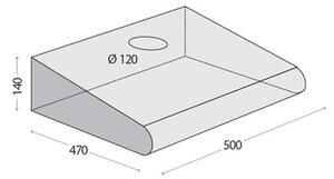 Okap CONCEPT OPP-1050 BiaÅy 179m3/h 65dB klasa D