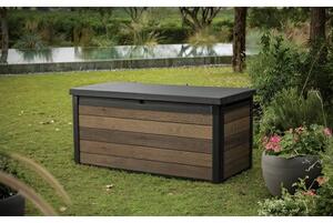 Skrzynia ogrodowa KETER Signature Deco 570L Brązowo-szary