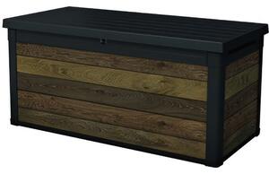 Skrzynia ogrodowa KETER Signature Deco 570L Brązowo-szary