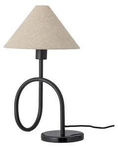 Czarna lampa stołowa Emaline - nowoczesna