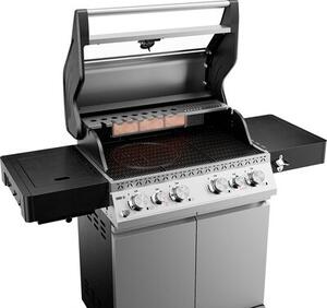 Grill ogrodowy gazowy KOLER Krone S1 Silver 21.6 kW 73 x 46 cm
