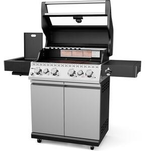 Grill ogrodowy gazowy KOLER Krone S1 Silver 21.6 kW 73 x 46 cm