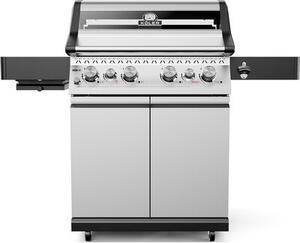 Grill ogrodowy gazowy KOLER Krone S1 Silver 21.6 kW 73 x 46 cm