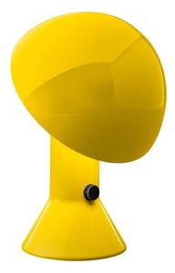 Żółta lampa stołowa Elmetto - nowoczesna