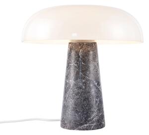Mamurowa lampa stołowa Glossy - DFTP, szklany klosz