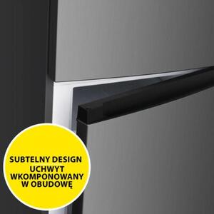 Lodówka CANDY CCH1S518DWX 180cm Stal nierdzewna Dystrybutor wody