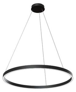 Okrągła lampa wisząca Rim - LED 80cm