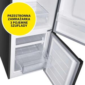 Lodówka CANDY CCH1S518DWX 180cm Stal nierdzewna Dystrybutor wody