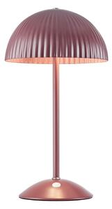 Czerwona metalowa lampa stołowa z metalowym kloszem (wysokość 33,5 cm) Zin – Markslöjd